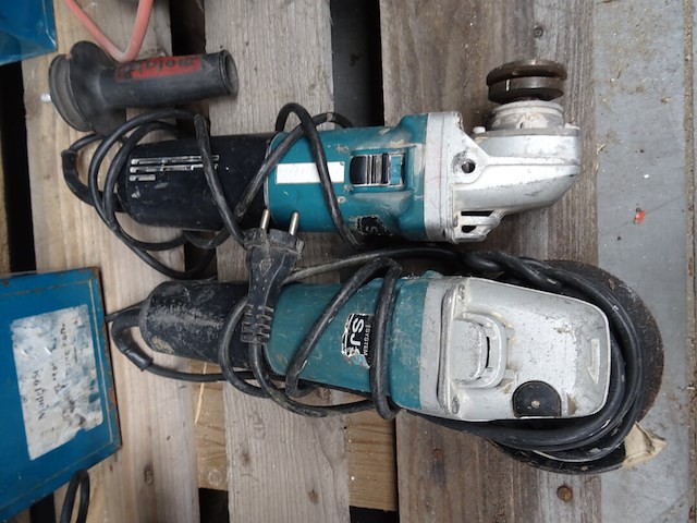 3x haakse slijper makita - afbeelding 2 van  3