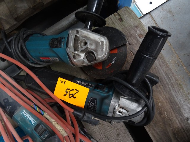 3x haakse slijper makita - afbeelding 3 van  6