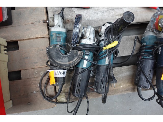 3x haakse slijper makita - afbeelding 1 van  4