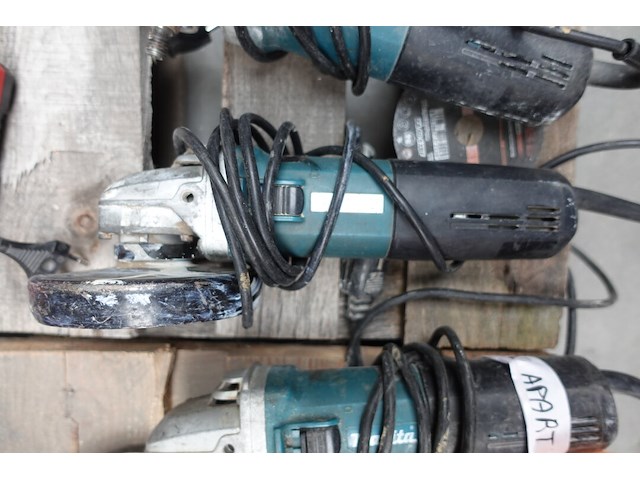 3x haakse slijper makita - afbeelding 3 van  4