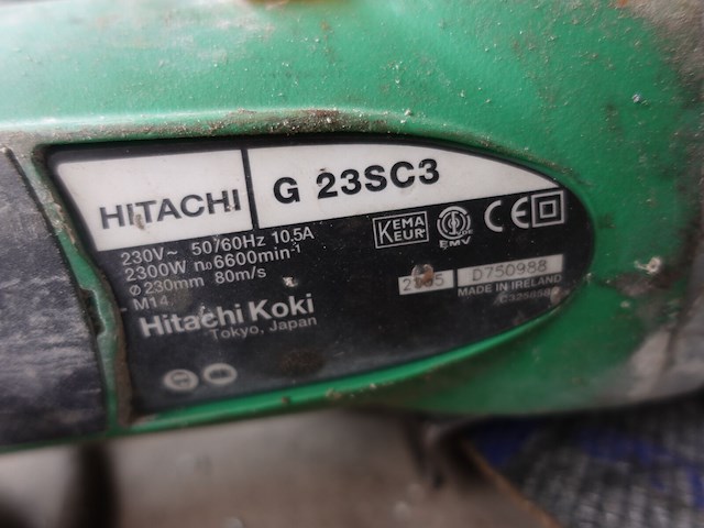 3x haakseslijper hitachi - afbeelding 5 van  6