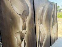 3x handgeschilderde schilderijen - afbeelding 5 van  5