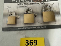 3x hangslot diameter 25-30 en 40mm - afbeelding 1 van  3