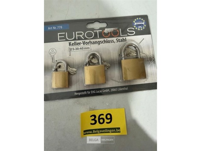 3x hangslot diameter 25-30 en 40mm - afbeelding 3 van  3