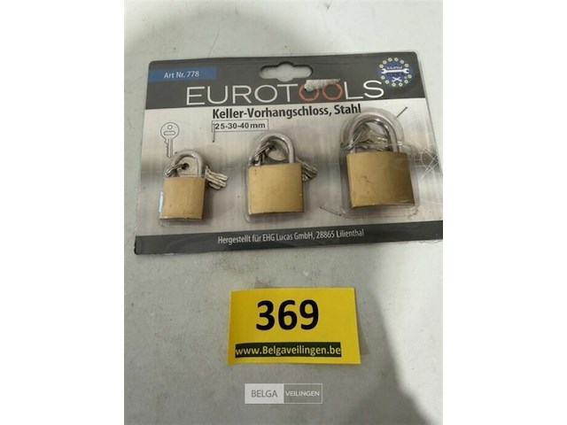 3x hangslot diameter 25-30 en 40mm - afbeelding 1 van  3