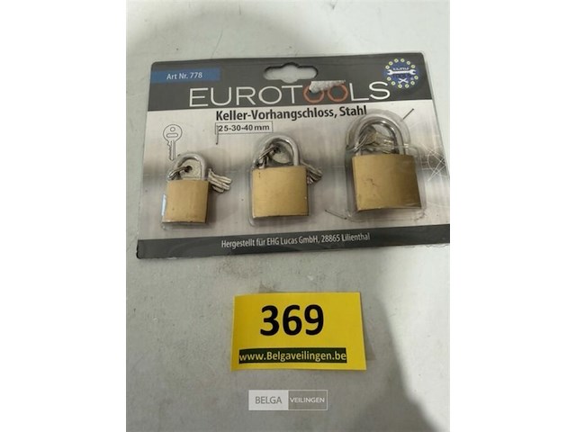3x hangslot diameter 25-30 en 40mm - afbeelding 1 van  3