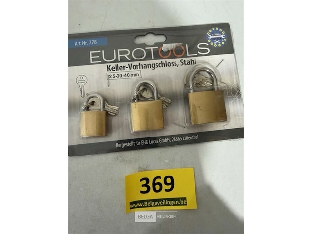 3x hangslot diameter 25-30 en 40mm - afbeelding 3 van  3
