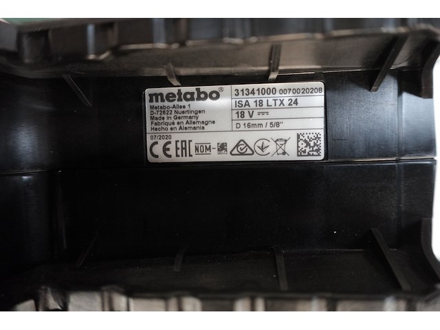 3x hepa filter metabo - afbeelding 5 van  7