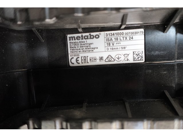 3x hepa filter metabo - afbeelding 7 van  7
