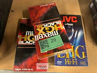3x hgx maxwell black 30 cassettes