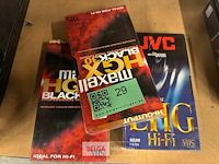 3x hgx maxwell black 30 cassettes - afbeelding 2 van  2