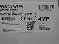 3x hikvision dome camera 4mp - afbeelding 2 van  2