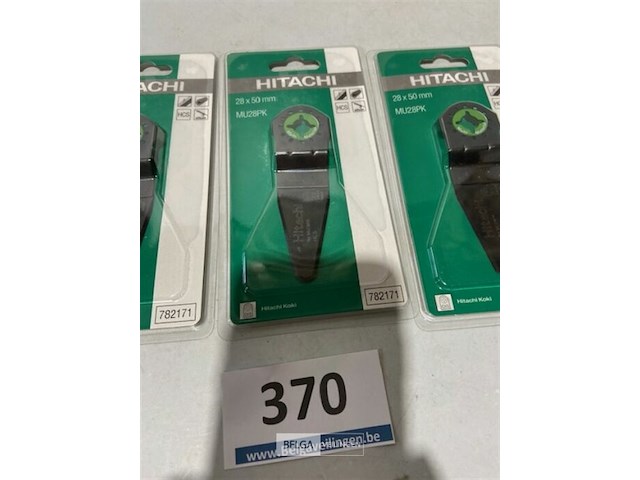 3x hitachi multi tool blad mu28pk 28x50mm - afbeelding 3 van  3