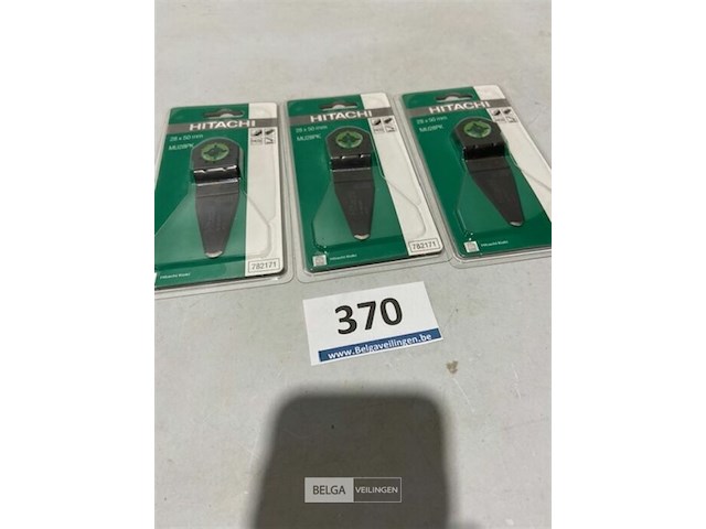 3x hitachi multi tool blad mu28pk 28x50mm - afbeelding 1 van  3