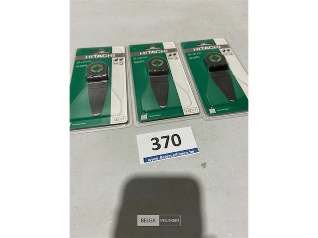 3x hitachi multi tool blad mu28pk 28x50mm - afbeelding 2 van  3
