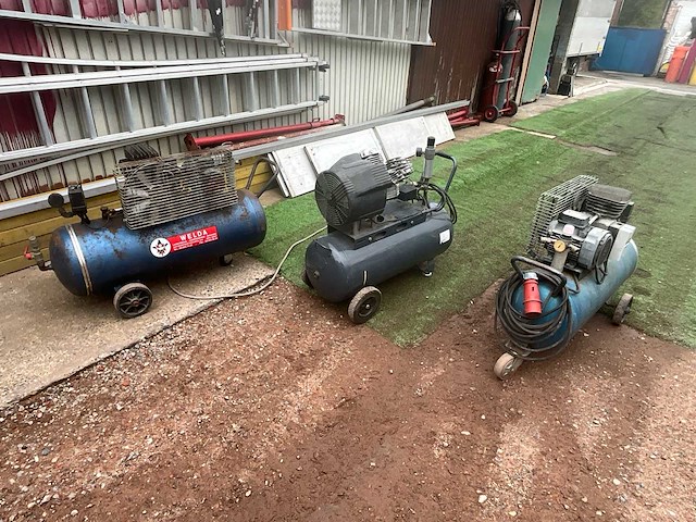 3x hogedrukcompressor - afbeelding 1 van  7