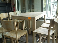 3x hogetafel & 20x hogestoel hutten - afbeelding 1 van  4
