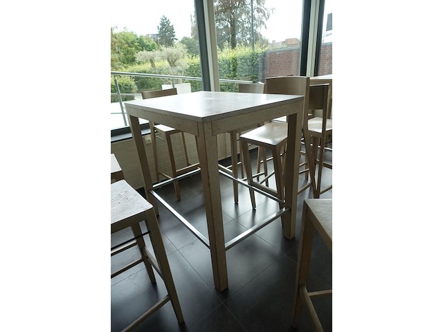 3x hogetafel & 20x hogestoel hutten - afbeelding 2 van  4