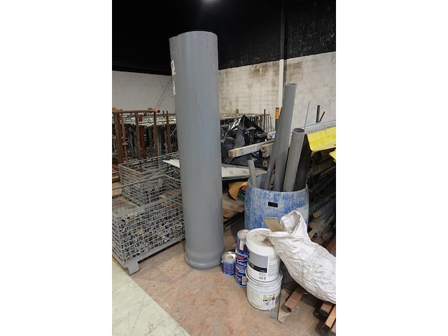 3x houder met diverse pvc buizen - afbeelding 3 van  7