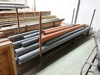 3x houder met diverse pvc buizen - afbeelding 5 van  7