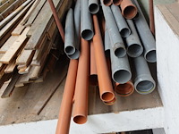 3x houder met diverse pvc buizen - afbeelding 6 van  7