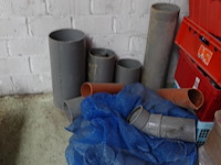 3x houder met diverse pvc buizen - afbeelding 7 van  7