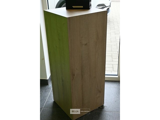 3x houten demozuil 40x40xh100 cm - afbeelding 2 van  5