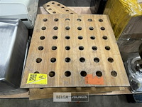 3x houten food cone - afbeelding 1 van  3