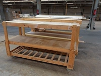 3x houten kar - afbeelding 3 van  3