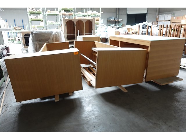 3x houten meubel - afbeelding 1 van  8