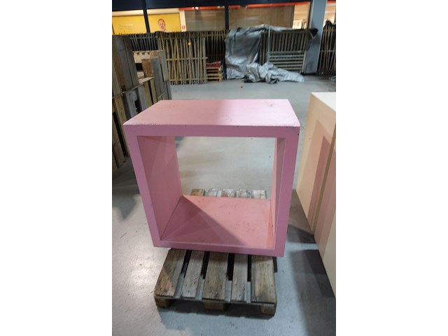 3x houten presentatiemeubel - afbeelding 3 van  3