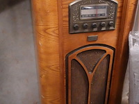 3x houten radiomeubel - afbeelding 4 van  5