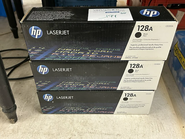 3x hp laserjet cartridge - afbeelding 1 van  2