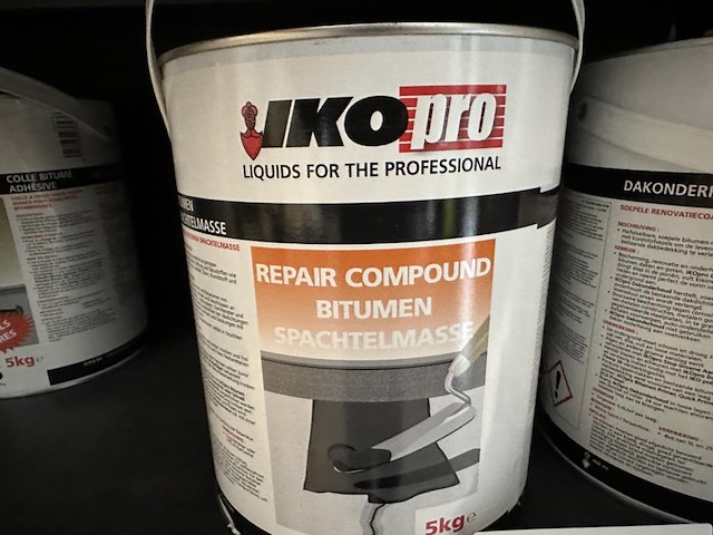 3x iko pro bitumen repair / dakonderhoud / pasta - afbeelding 2 van  4