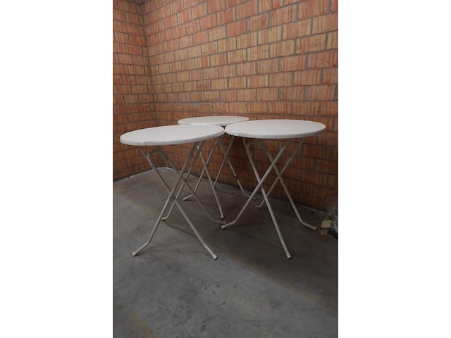 3x inklapbare partytafel - afbeelding 1 van  2