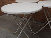 3x inklapbare partytafel - afbeelding 2 van  2