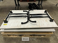 3x inklapbare tafels - afbeelding 2 van  4