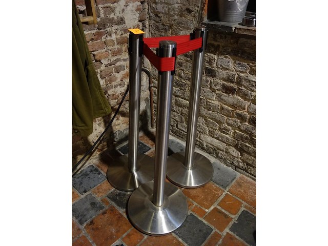 3x inox afscheiding - afbeelding 1 van  2