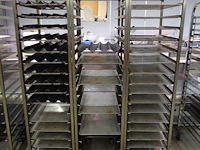 3x inox regaalwagen - afbeelding 1 van  1