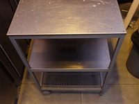 3x inox werkkar - afbeelding 2 van  3