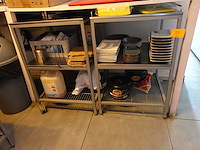 3x inox werkkar - afbeelding 3 van  3