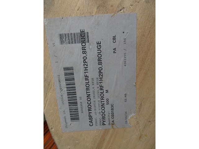 3x kabel op rol - afbeelding 3 van  4