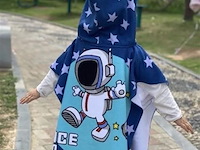3x kinder poncho-handdoek - afbeelding 5 van  7