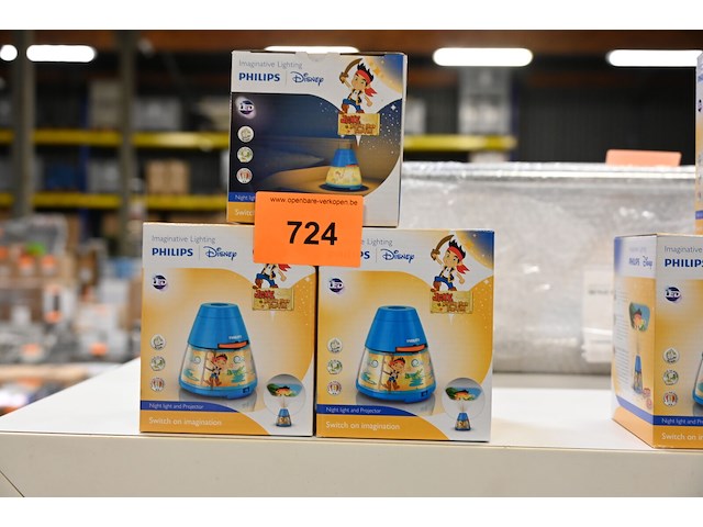 3x kinderverlichting pirateneiland - afbeelding 1 van  1