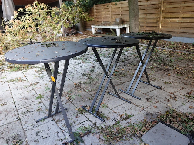 3x klaptafel - afbeelding 1 van  3