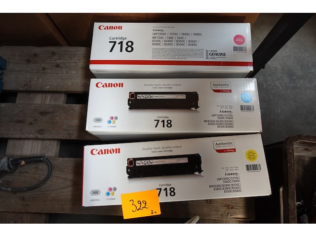 3x kleurpatronen canon - afbeelding 1 van  4