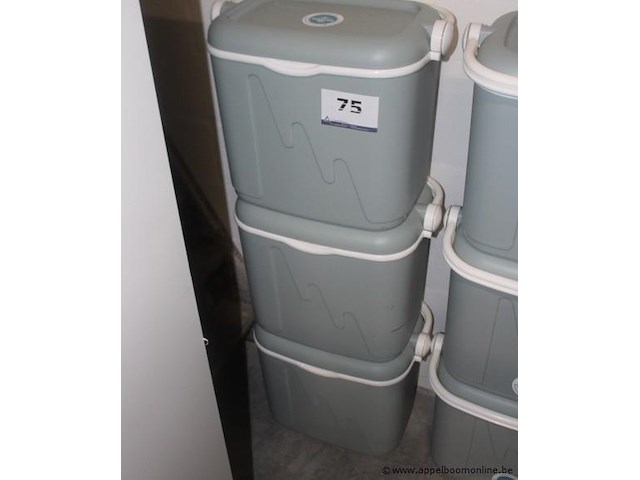 3x koelbox, curver, cool box, 20l - afbeelding 1 van  1