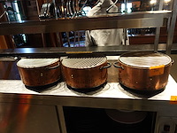 3x koperen tafel bbq - afbeelding 1 van  3