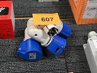 3x kopp cee adapter naar wandcontactdoos - afbeelding 1 van  1
