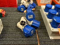 3x kopp cee adapter naar wandcontactdoos - afbeelding 2 van  2
